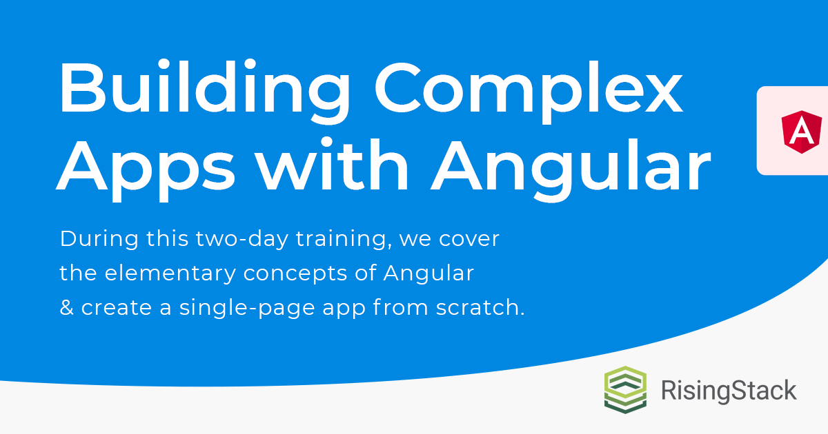 Building Complex Apps with Angular Training